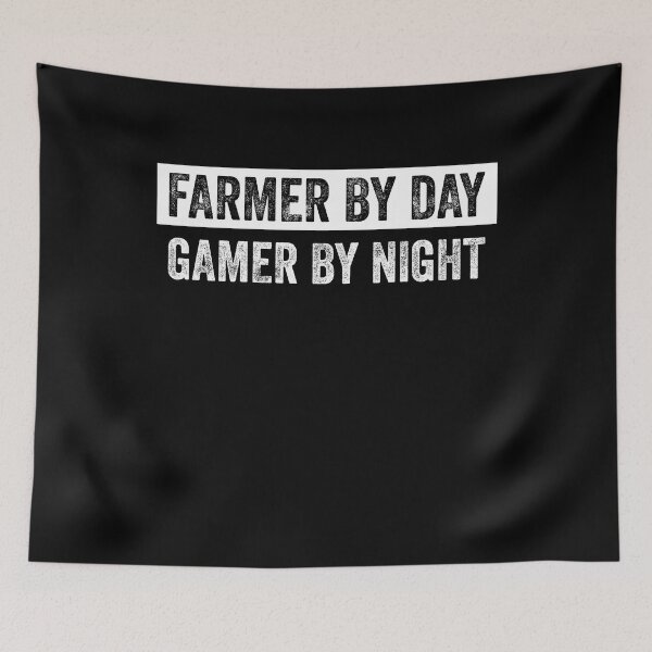 Item preview, Farmer by Day Gamer by Night designed and sold by Topiest.