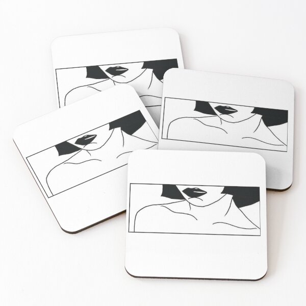 Item preview, Collarbones & black lips designed and sold by PourElla.