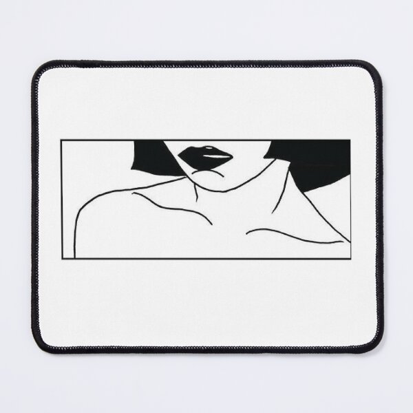 Item preview, Collarbones & black lips designed and sold by PourElla.
