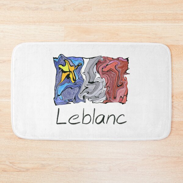 Item preview, Acadian Flag pastel liquid mosaic Leblanc  - Drapeau acadien mosaïque liquide pastel vitrail Leblanc  designed and sold by ColoursOfFrance.