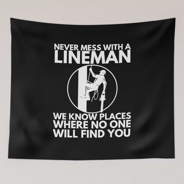 Item preview, lineman designed and sold by T-shirtgallery.