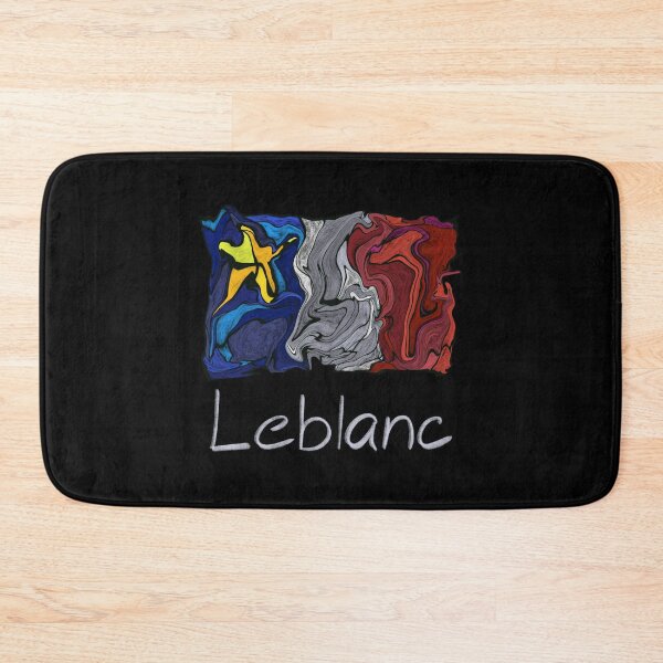 Item preview, Acadian Flag pastel liquid mosaic Leblanc  - Drapeau acadien mosaïque liquide pastel vitrail Leblanc  designed and sold by ColoursOfFrance.