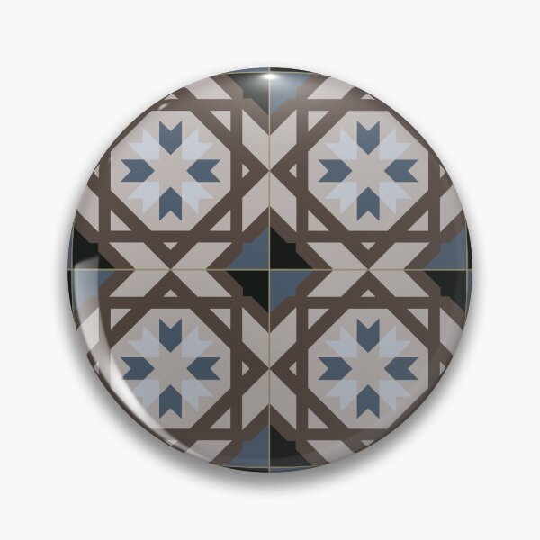 Item preview, Geometric roboids tile pattern designed and sold by arkantus.