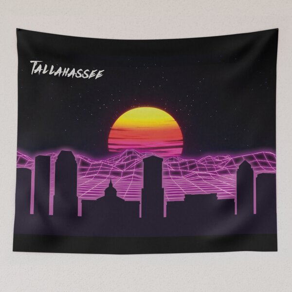 Item preview, Tallahassee Skyline Neon Nights designed and sold by DFerraz.