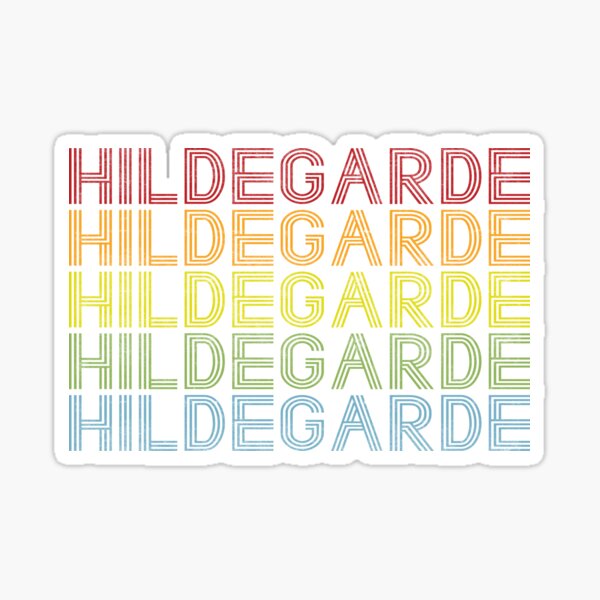 Vista previa del artículo con la obra «Hildegarde Name T Shirt - Hildegarde Vintage Retro Hildegarde Name Gift Item Tee», diseñado y vendido por oslandefren.