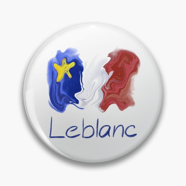 Item preview, Acadian Flag pastel liquid Leblanc  - Drapeau acadien liquide pastel Leblanc   designed and sold by ColoursOfFrance.