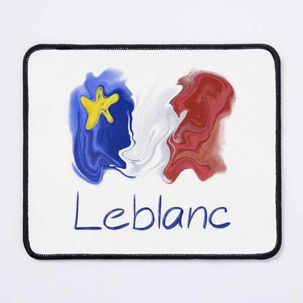 Item preview, Acadian Flag pastel liquid Leblanc  - Drapeau acadien liquide pastel Leblanc   designed and sold by ColoursOfFrance.