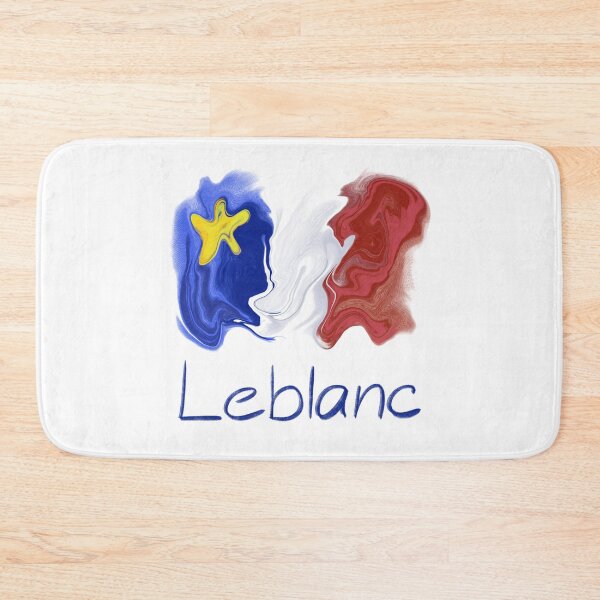 Item preview, Acadian Flag pastel liquid Leblanc  - Drapeau acadien liquide pastel Leblanc   designed and sold by ColoursOfFrance.