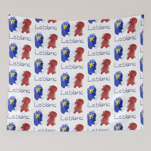 Item preview, Acadian Flag pastel liquid Leblanc  - Drapeau acadien liquide pastel Leblanc   designed and sold by ColoursOfFrance.