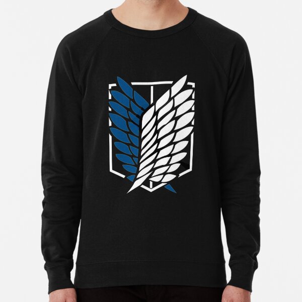 Shingeki no kyojin logo Lightweight Sweatshirt