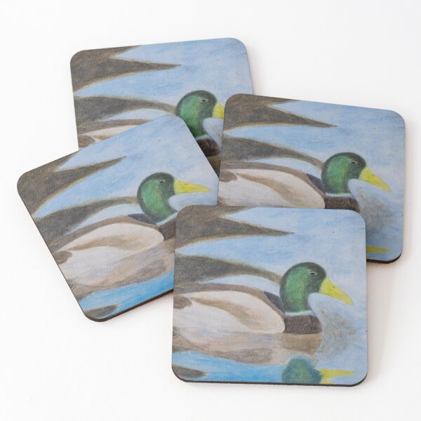 Item preview, Mallard duck in reflection designed and sold by Rebekah Gavra.