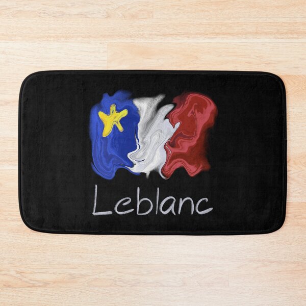 Item preview, Acadian Flag pastel liquid Leblanc  - Drapeau acadien liquide pastel Leblanc  designed and sold by ColoursOfFrance.