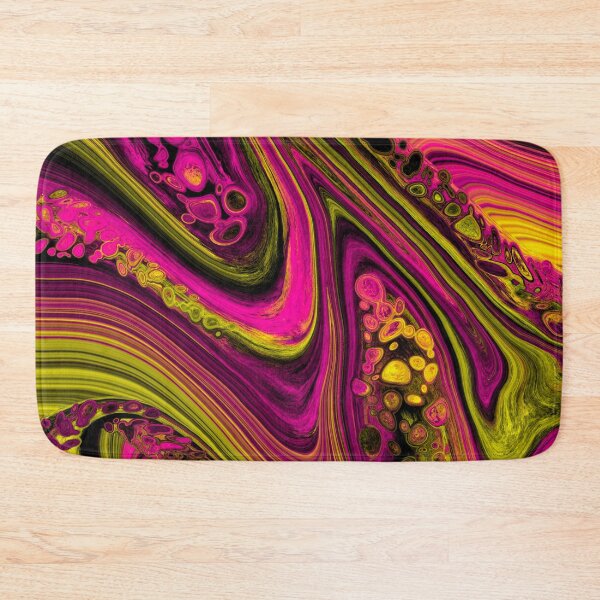Item preview, Pink Yellow Abstract Geode designed and sold by SparkyMae.