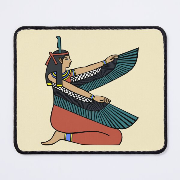 Item preview, Egyptian goddess maat with wings designed and sold by pixxart.