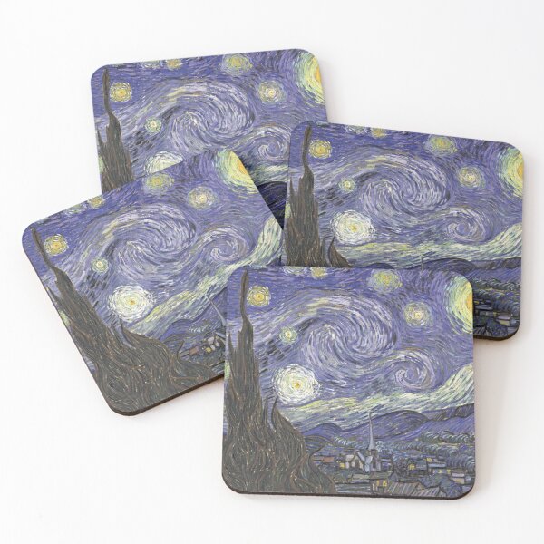 Item preview, Starry Night  | Vincent Van Gogh Aesthetic | Arthoe accessories and home decor | heckinfarout  designed and sold by Two Otters Co.