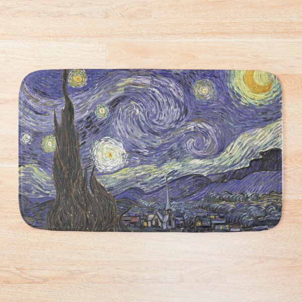 Item preview, Starry Night  | Vincent Van Gogh Aesthetic | Arthoe accessories and home decor | heckinfarout  designed and sold by Two Otters Co.