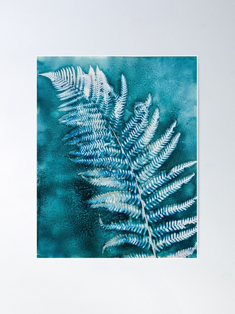 Thumbnail 2 of 3, Poster, Cornish Giant Fern designed and sold by latreloar.