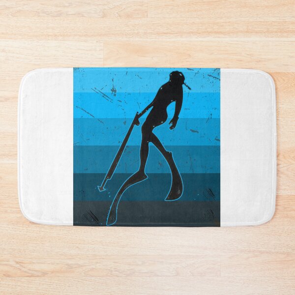 Item preview, Spearfishing is my superpower blue color palette Retro vintage  - spearfishing - freediving lovers gift idea designed and sold by Live  Today.