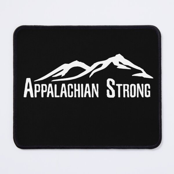 Item preview, Appalachian Strong (white) designed and sold by Hellbilly Designs.