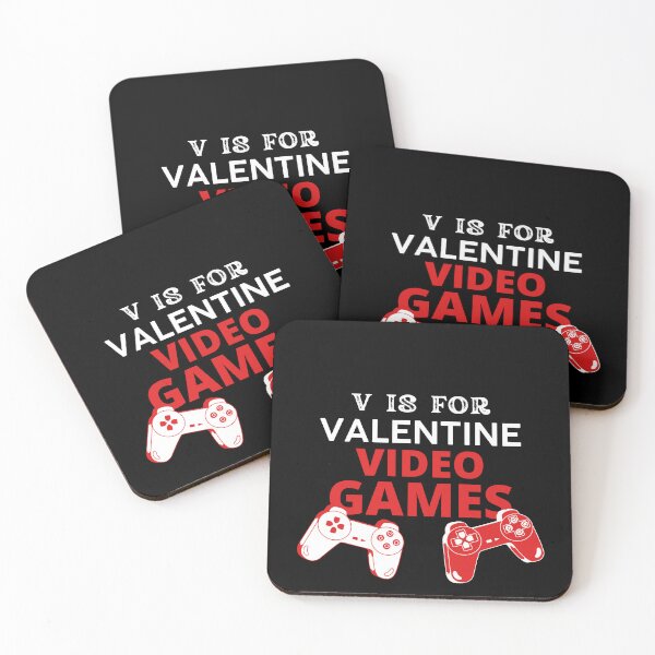 Item preview, V is for valentine video games designed and sold by SalahStore2004.