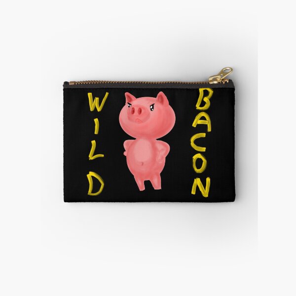 Item preview, Wild bacon texto designed and sold by Pofito.