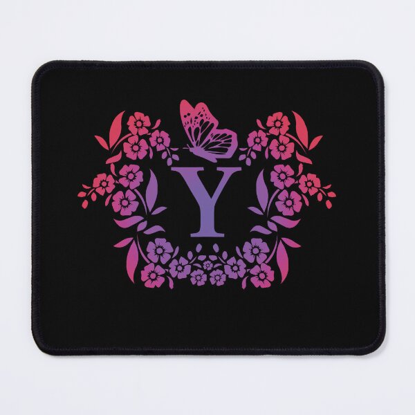 Item preview, Ornamental Letter Y, Purple And Red Heart Butterfly, Gold Monogram Ornament designed and sold by PROMEN Creativity.