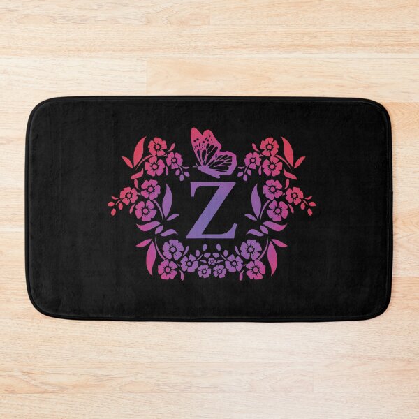 Item preview, Ornamental Letter Z, Purple And Red Heart Butterfly, Gold Monogram Ornament designed and sold by PROMEN Creativity.