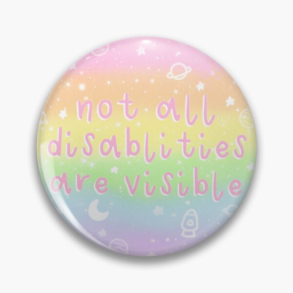Item preview, Not All Disabilities Are Visible designed and sold by dootdadoodles.
