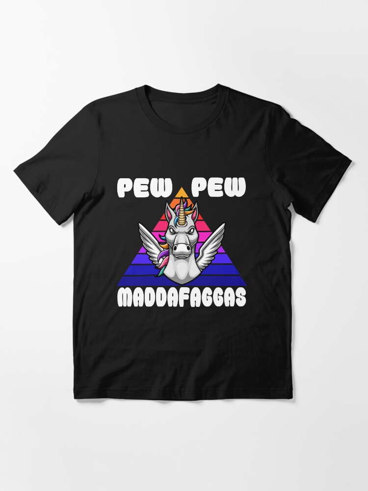 Alternative Ansicht von Pew Pew Maddafaggas! Essential T-Shirt