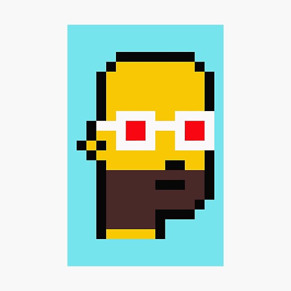 Artikelvorschau, KryptoPunks entworfen und verkauft von MotiveStuff.