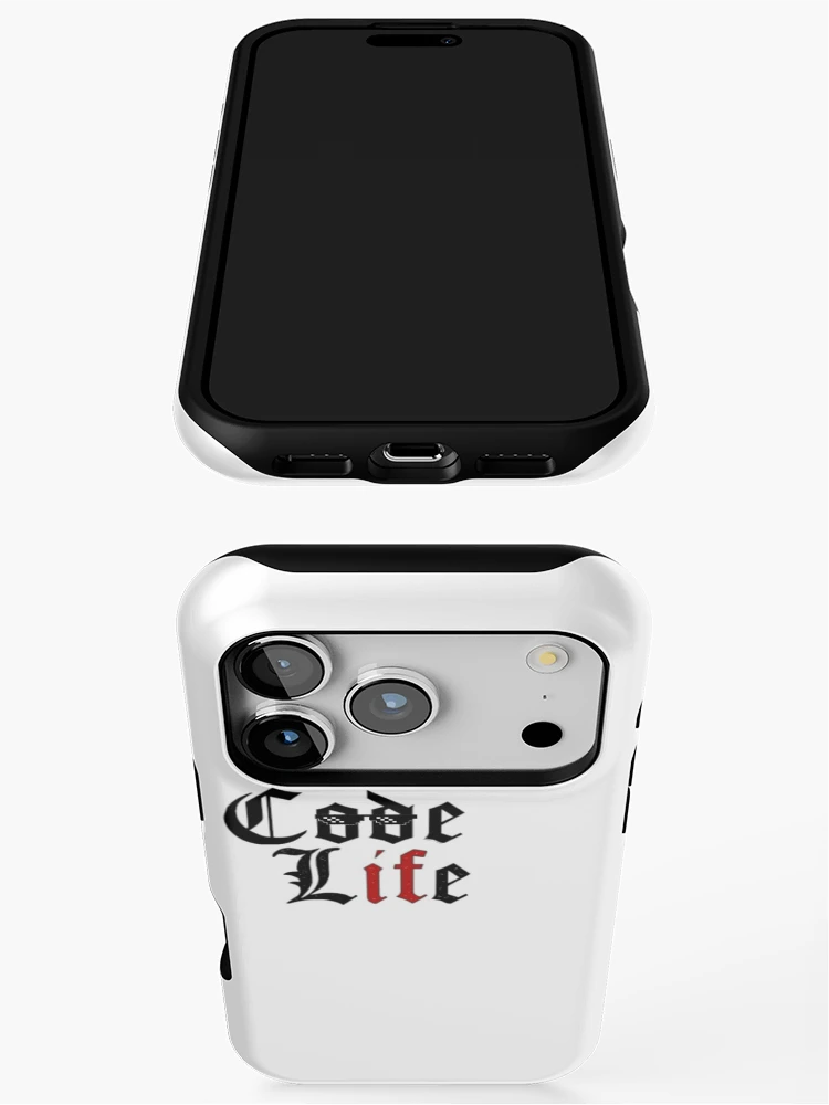 Thumbnail 3 of 4, iPhone Case, codeLife designed and sold by findingNull.