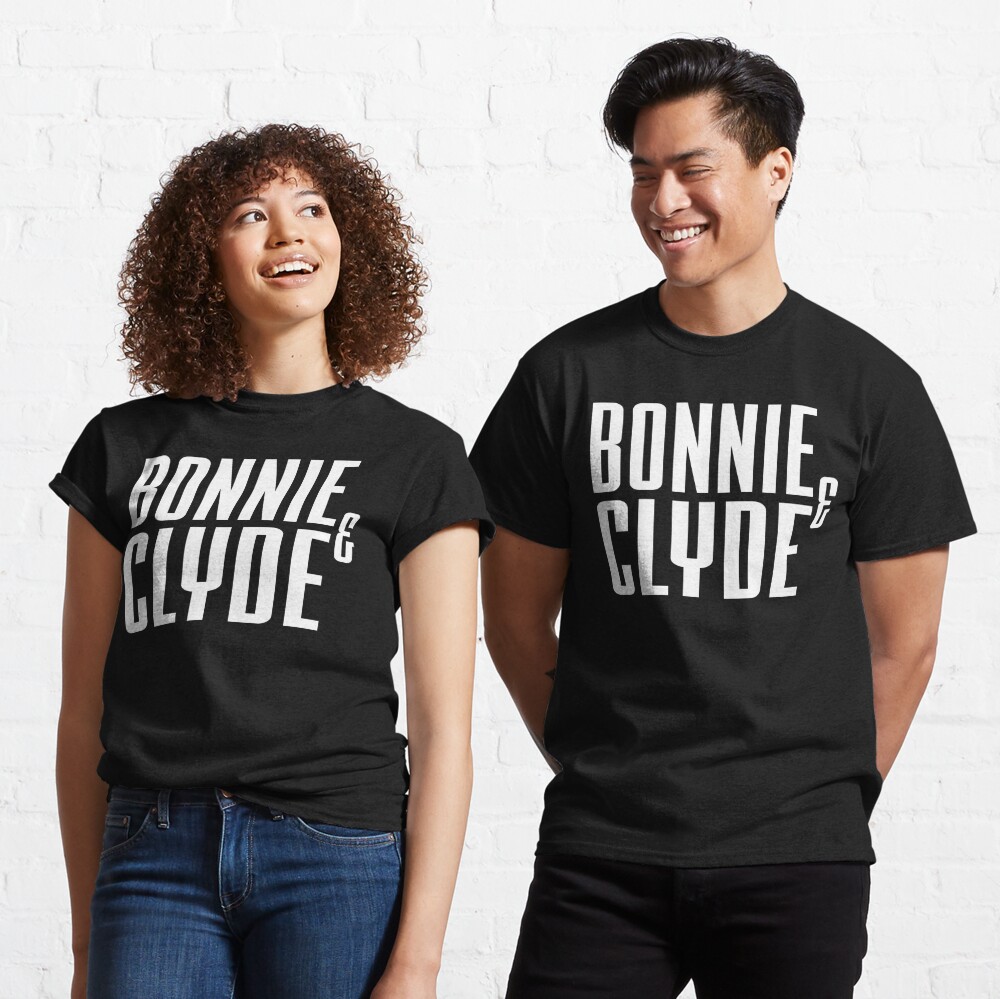 Bonnie Clyde Shirts, Bonnie and Clyde Shirts, Couple Shirts, Couples Shirts, Matching Shirts, Couple Outfits, Christmas Shirts, Bonnie Clyde