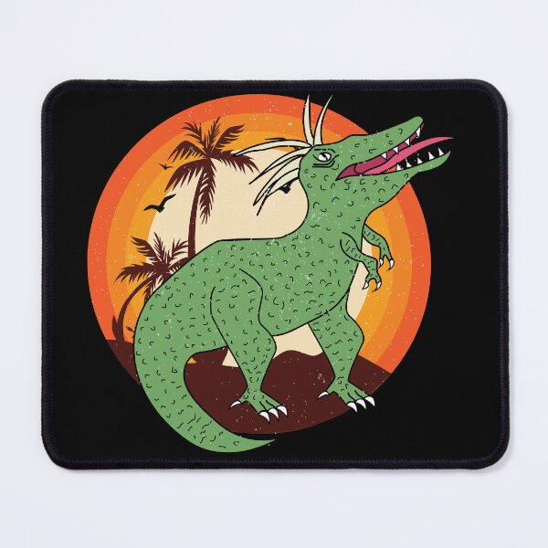 Item preview, sunset and angry dinosaur designed and sold by arwaIB.