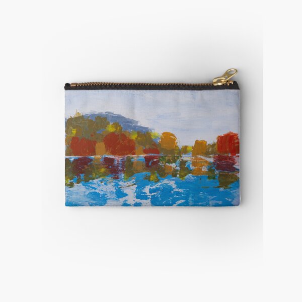 Item preview, Autumn impression by a lake designed and sold by Rebekah Gavra.