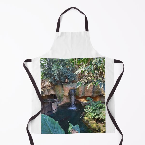 Item preview, Waterfall Tropical scene Green Jungle Life designed and sold by Speckledfrog.