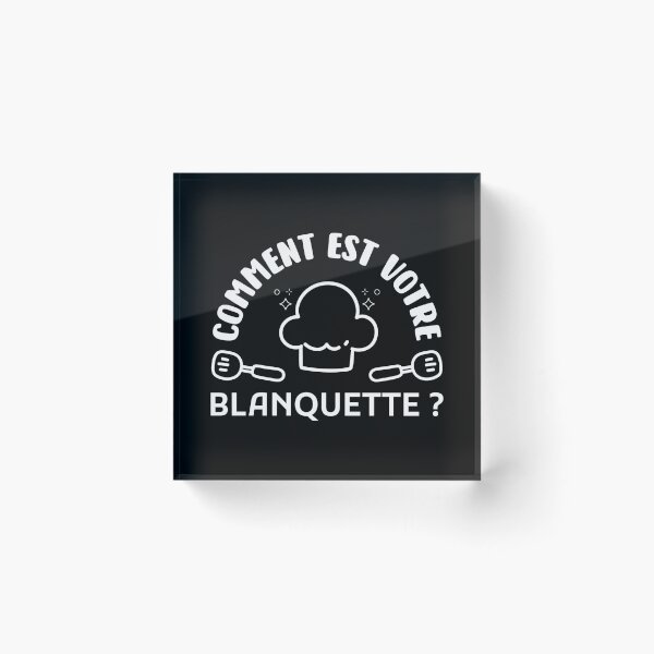 Item preview, Comment est votre blanquette? designed and sold by Drago Art.