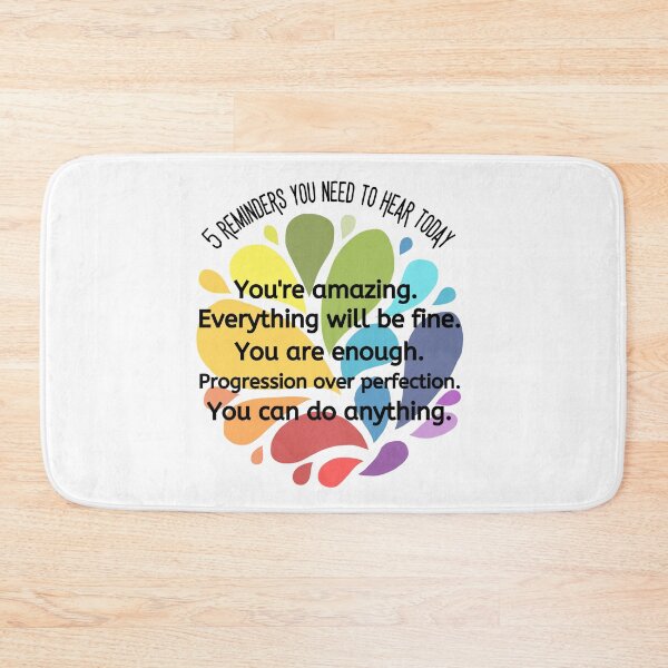 Item preview, Colorful Raindrop Motivational Words designed and sold by JanesCreations.