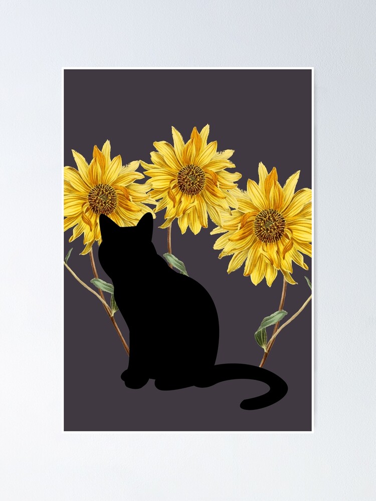 Póster «Eres mi gato Sunshine Girasol» de SunfullyYours | Redbubble