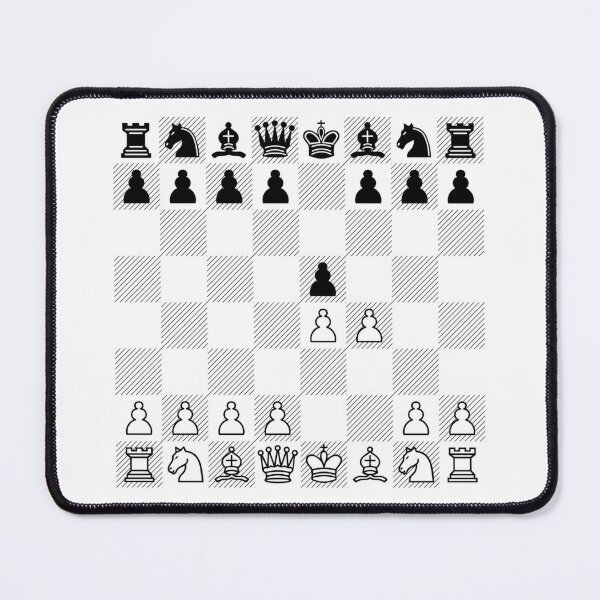 King's Gambit Mouse Pad for Sale by GelDesigns