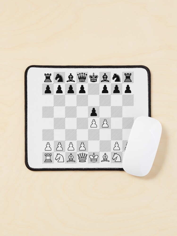 King's Gambit Mouse Pad for Sale by GelDesigns