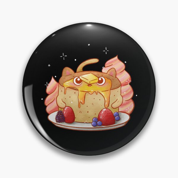Aperçu de l'œuvre Cat Pancake // Kawaii Dessert Animaux créée et vendue par DoomDude.