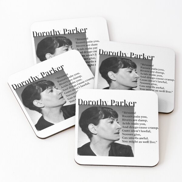Item preview, Dorothy Parker Portrait - on Resume designed and sold by VioMil.