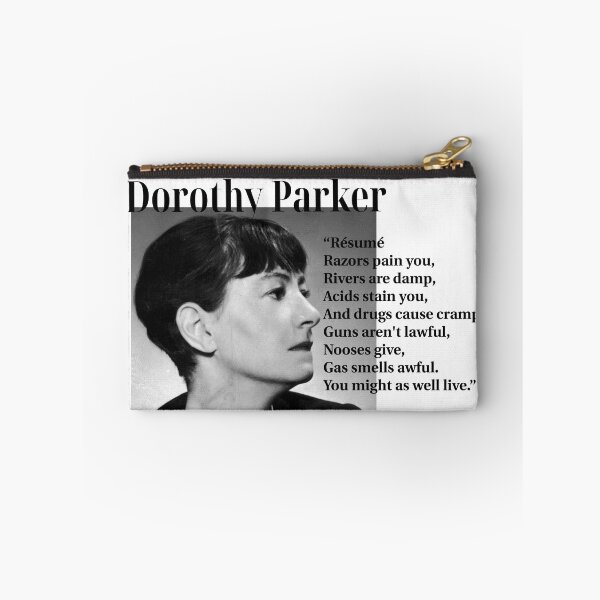 Item preview, Dorothy Parker Portrait - on Resume designed and sold by VioletMil.