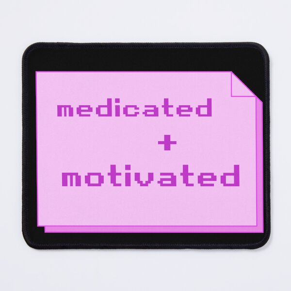 Item preview, medicated + motivated y2k designed and sold by quinnhopp.