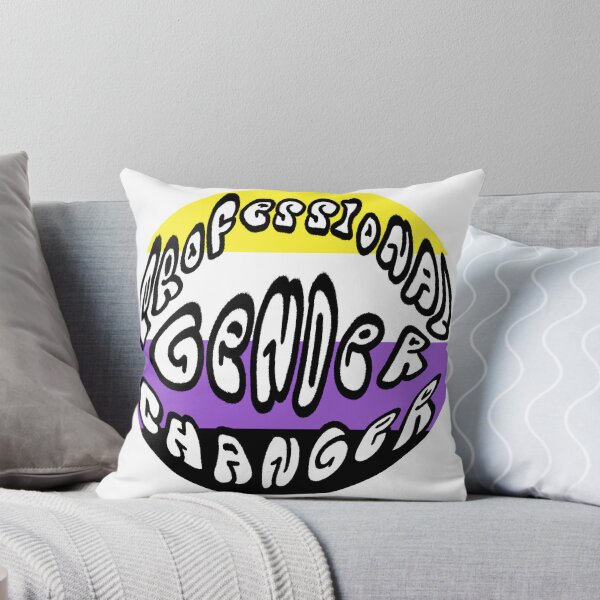 Item preview, professional gender changer nonbinary flag designed and sold by annoyingarts.