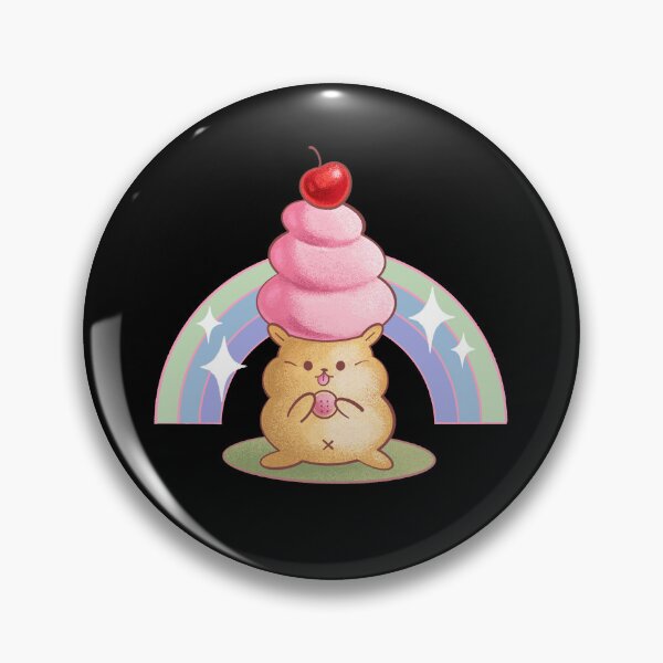Item preview, Helado de hámster // Animales de postre Kawaii designed and sold by DoomDude.