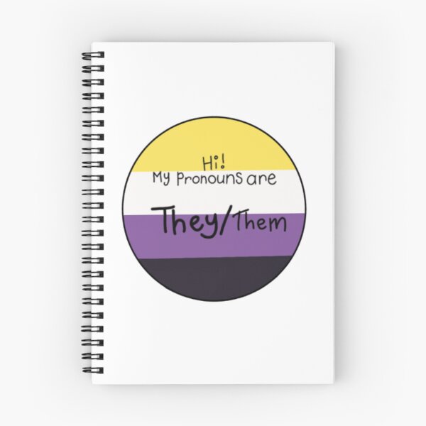 Item preview, My pronouns (they/them) designed and sold by Ashleigh David.
