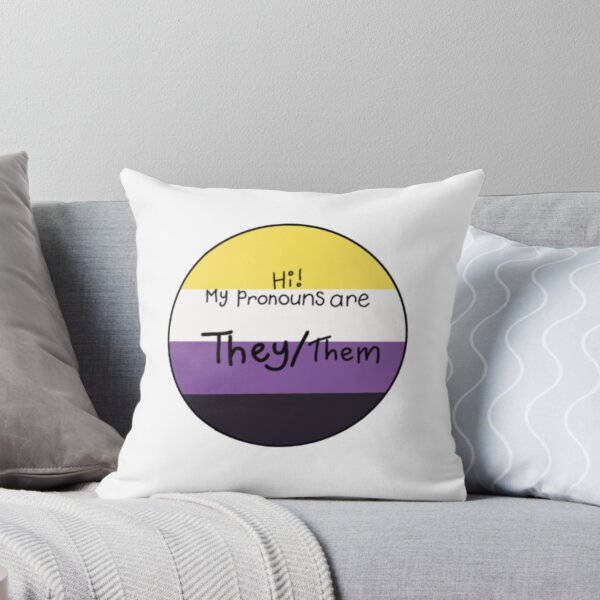 Item preview, My pronouns (they/them) designed and sold by Ashleigh David.
