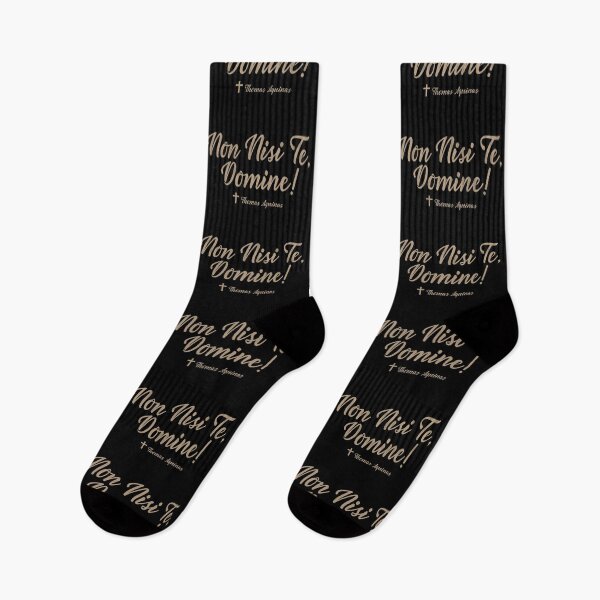 Item preview, Non Nisi Te Domine - Saint Thomas Aquinas Saying designed and sold by molamode.