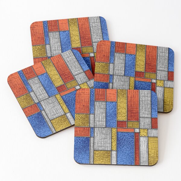 Item preview, Modern Multicolored Rendom Rectangles Seamless Pattern  designed and sold by branaghbel.